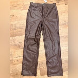LOFT Brown Boot Cut Pants